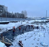 Ход строительства дома № 6.1 в ЖК Подкова на Волге -