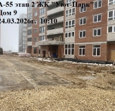 Ход строительства дома № 9 в ЖК Уют-Парк -