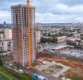Ход строительства дома 1 в ЖК Графит (Grafit) -