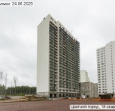 Ход строительства дома 132, корпус 223.1 в ЖК Цветной Город -