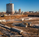 Ход строительства дома 1,2 в ЖК Прелесно -