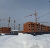 Ход строительства дома 4б в ЖК Причал -