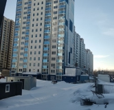 Ход строительства дома 1 в ЖК Выборная-Рябиновая -