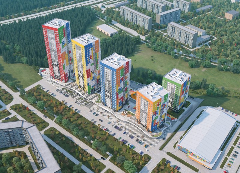 Дом 3 в ЖК Матрешка сити (Matrёshka City) - фото 1