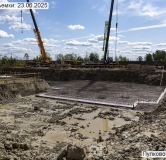 Ход строительства дома 4 в ЖК Пулково Lake -