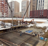 Ход строительства дома 2 в ЖК Счастливый квартал -