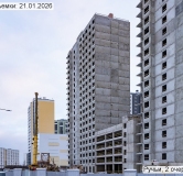 Ход строительства дома 147.2 в ЖК Ручьи -