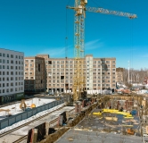 Ход строительства дома 2 в ЖК Базилик -