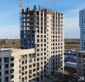 Ход строительства дома № 20, корпус 4 (D) в ЖК Отличие -