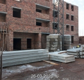 Ход строительства дома 25 в ЖК Цветы Башкирии -