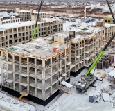 Ход строительства дома № 5 (ГП-12) в ЖК Смородина -