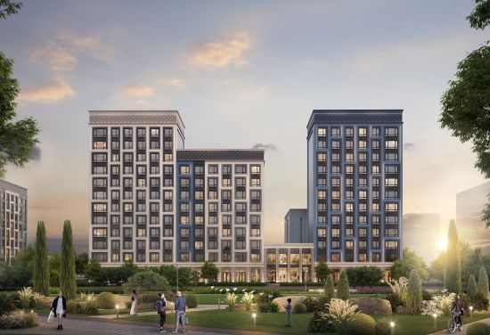 Дом Литер 24, корпус 1 в ЖК Сияние Квартал на Шолохова