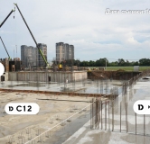 Ход строительства дома 12 в ЖК Грейд (GRADE) -