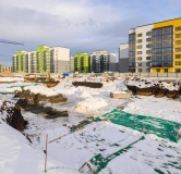 Ход строительства дома 3 в ЖК Счастье -