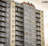 Ход строительства дома 4, 3 этап в ЖК Медовый -