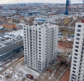 Ход строительства дома 5.3 (3 этап) в ЖК Классика -