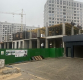 Ход строительства дома 52/5 (3 этап) в ЖК Ключи-клаб (Ключи CLUB) -