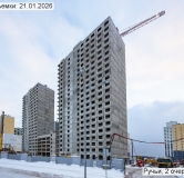 Ход строительства дома 147.1 в ЖК Ручьи -