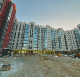 Ход строительства дома В.1, 3 этап в ЖК Краснопольский -