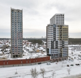 Ход строительства дома 1 в ЖК Новый Виз -