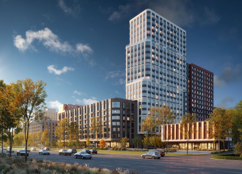 Дом 1, секции В,Г,Д,Е,Ж в ЖК Голос Кашириных - фото 1