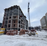 Ход строительства дома 1 в ЖК По ул. Центральная -
