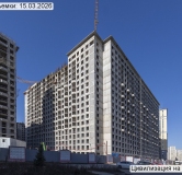 Ход строительства дома 9, корпус 2 в ЖК Цивилизация на Неве -