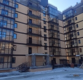 Ход строительства дома 1 в ЖК Иркут -