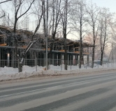 Ход строительства дома 1 в ЖК На турбинке -