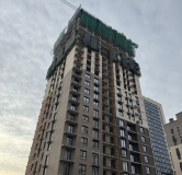 Ход строительства дома секция 5 в ЖК Расцветай на Красном -