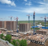 Ход строительства дома № 1, 2 этап (корпуса 4, 5, 6) в ЖК Калина Долина -