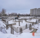 Ход строительства дома 1 этап, Корпус Е в ЖК Квартал Заречье -