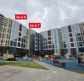 Ход строительства дома 34-2-6, 34-2-7 в ЖК Новое Побережье -