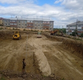 Ход строительства дома 23а в ЖК По ул. Лесная -