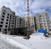 Ход строительства дома № 1Б поз.1 в ЖК По ул. Фучика -