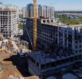Ход строительства дома 4, корпус 5 в ЖК Страна.Прибрежная -
