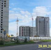 Ход строительства дома 2.8 в ЖК Созвездие -