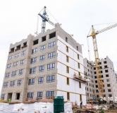 Ход строительства дома 2.4 в ЖК Кантри -