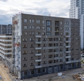 Ход строительства дома № 1046, ГП-1, этап 2 в ЖК Скандиа. Квартал в Комарово Парк -