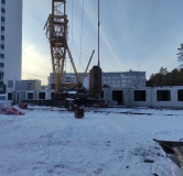 Ход строительства дома 2 в ЖК Сосновый Бор -
