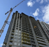 Ход строительства дома 309а, корпус 1 (секция 4, 4 этап) в ЖК Мир -