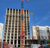 Ход строительства дома 2 в ЖК Wellart City -