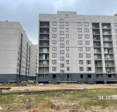 Ход строительства дома 3 корпус 2 в ЖК Зеленая Долина -