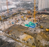 Ход строительства дома 1 в ЖК Галерная гавань -