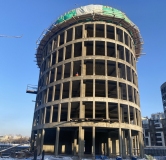 Ход строительства дома секция 1 в ЖК Звезды -