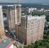 Ход строительства дома 1.1-1.4 в ЖК Теплые Кварталы -