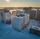 Ход строительства дома 22 в ЖК Город L-Town -