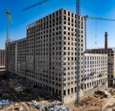 Ход строительства дома Литер 4.1 в ЖК Патрики -