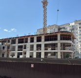 Ход строительства дома 3 в ЖК Уникум на Кутуя -