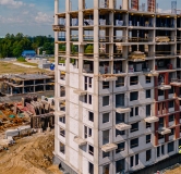 Ход строительства дома 33 в ЖК Новое Колпино -